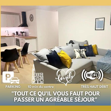 Grand Appart Neuf Lumineux, Parking Gratuit, 10 Min Centre Strazburg Dış mekan fotoğraf