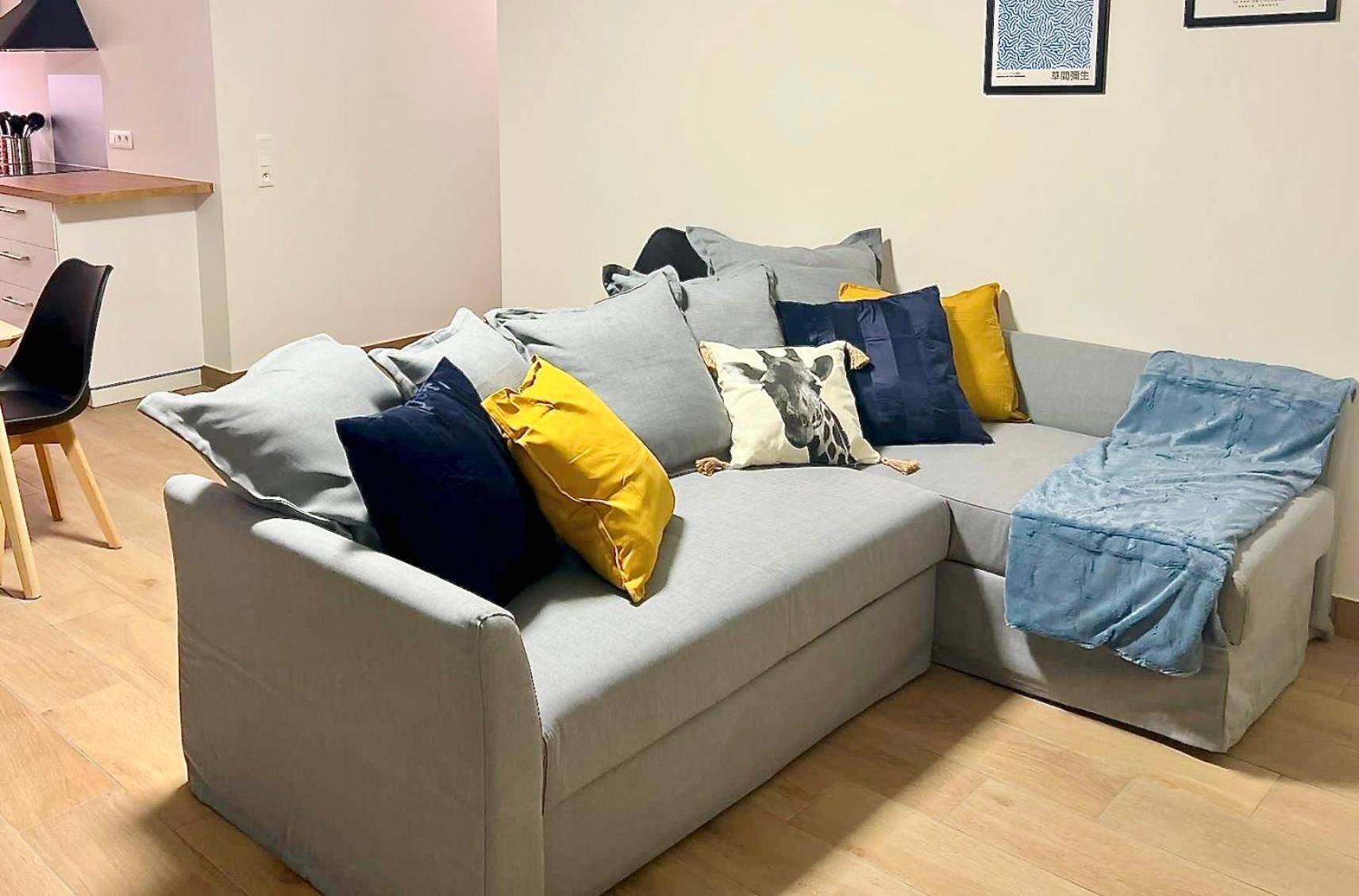 Grand Appart Neuf Lumineux, Parking Gratuit, 10 Min Centre Strazburg Dış mekan fotoğraf