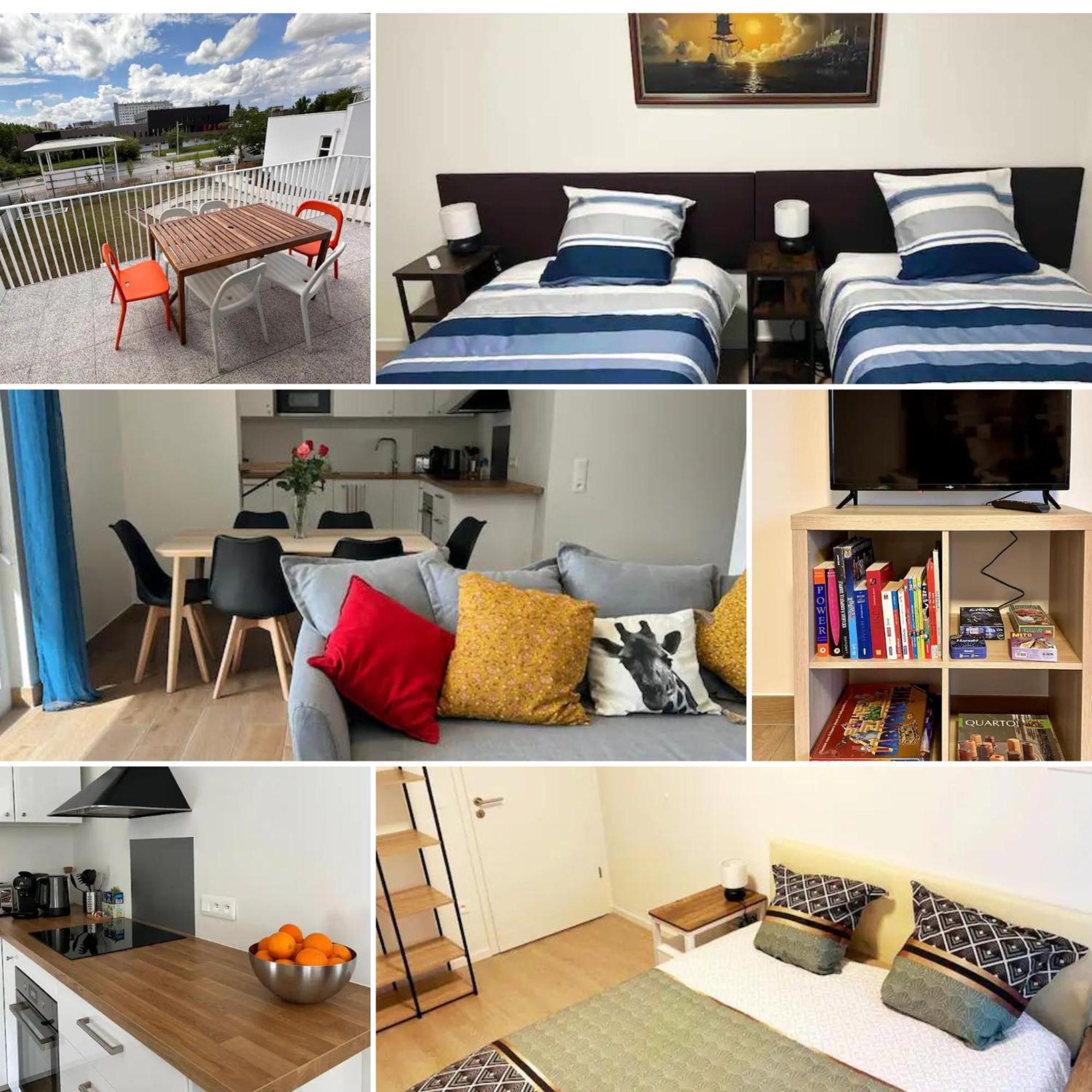 Grand Appart Neuf Lumineux, Parking Gratuit, 10 Min Centre Strazburg Dış mekan fotoğraf